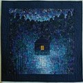 Blue Night quilt collage