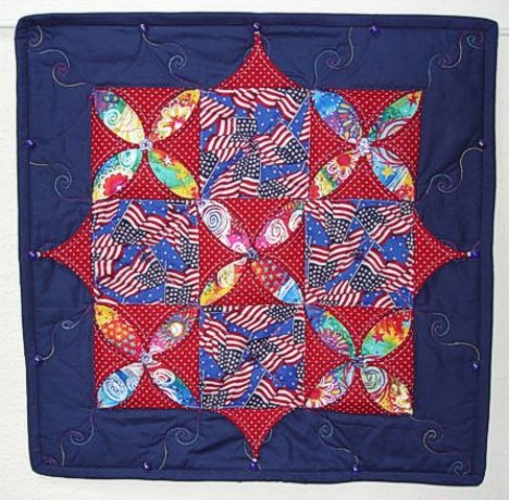 helen's quilt in a different look